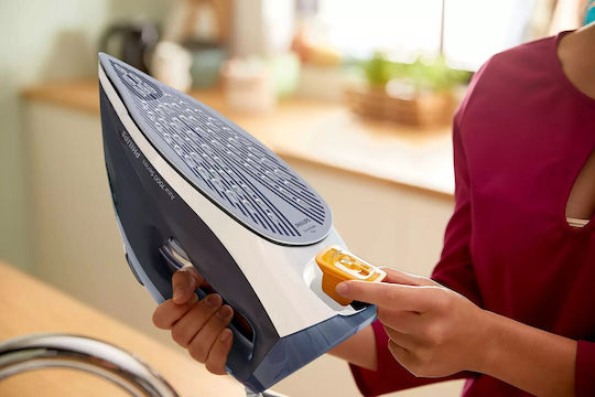 Philips Azur Σίδερο Ατμού 2800W με Συνεχόμενη Παροχή Ατμού 50gr/min Blue