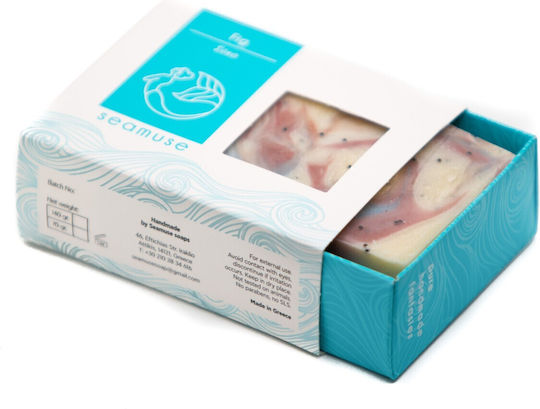 Seamuse Χειροποίητο Σαπούνι Soap Fig With Poppy Seeds 35gr