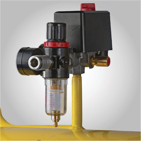 FFG Acb 90/4mc Pro Single-Phase Air Compressors 97dB with Power 4hp and Airtank 90lt 46589