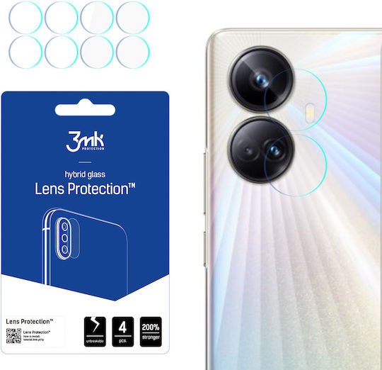 3MK Protecție Cameră Tempered Glass Transparent pentru Realme 10 Pro+