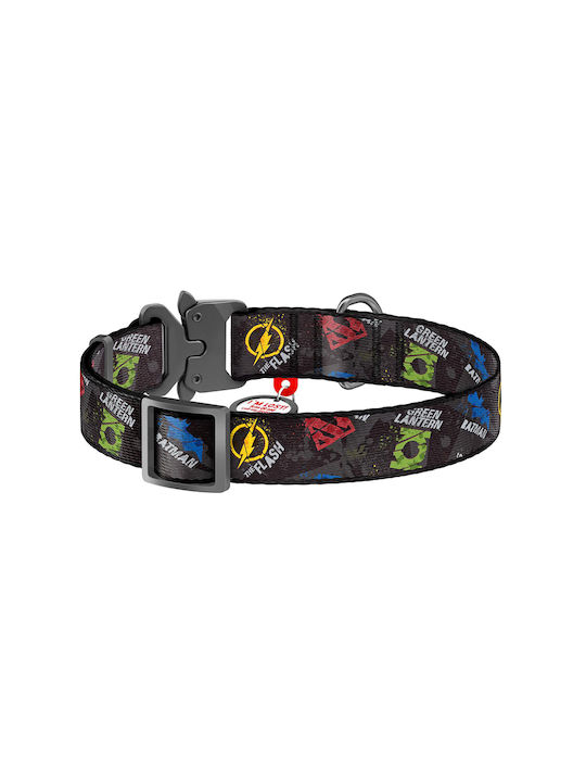 WauDog Justice League Metal Dog Collar 23 - 35cm