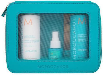 Moroccanoil Hydration Spring 2023 Haarpflegeset mit Shampoo 3Stück