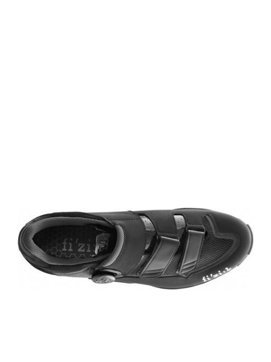 Fizik M6B Uomo Niedrig Radschuhe Schwarz