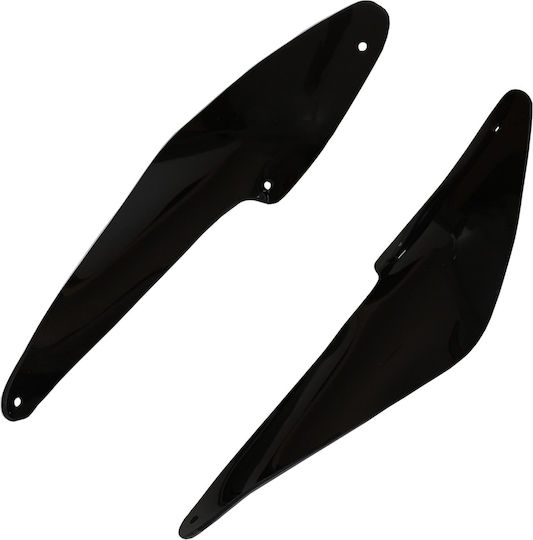 GP Kompozit Protecții mânere motocicletă în culoarea Negru