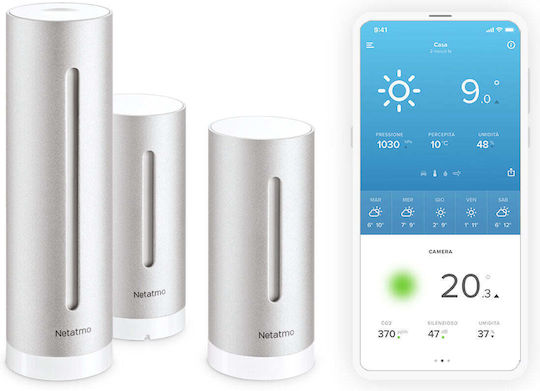 Netatmo Εξάρτημα Μετεωρολογικών Μετρήσεων