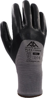 GTC Waterproof Safety Glofe Nitrile Gray