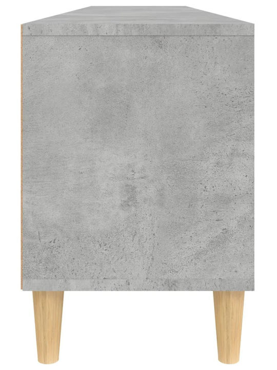 TV-Ständer Grau Beton M150xT30xH44.5cm