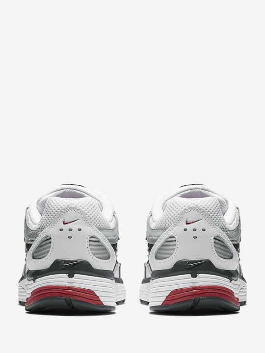 P-6000 Sneakers White / Metallic Gold / Varsity Red / Metallic Silver / Black