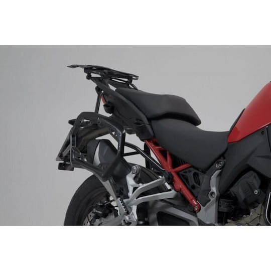 SW-Motech Pro Motorcycle Hard Side Case Set 25lt in Black Colour