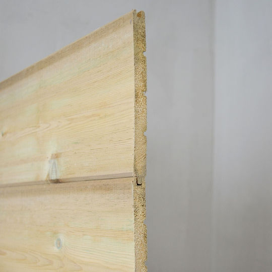 Showood Scândură pentru Podea de Grădină din Lemn 510x13.8buc 1buc