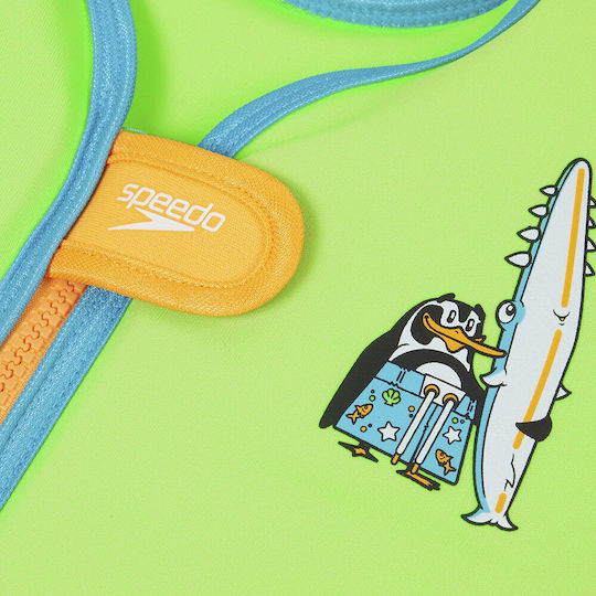 Speedo Kids' Life Jacket Green Penguin