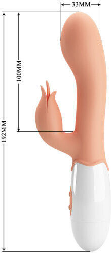 Pretty Love Bloody Mary Δ Δονητής Rabbit 19cm Λευκός