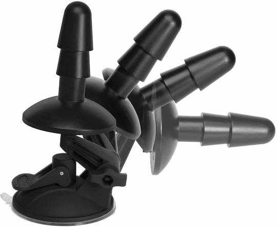 Doc Johnson Vac-U-Lock Dildo realist Cu ventuză Negru