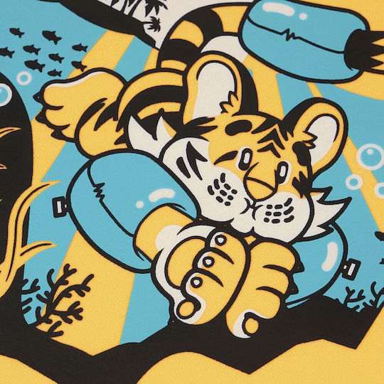 Speedo Kids' Life Jacket Neoprene Yellow Bengali Tiger Cub