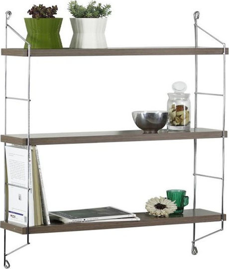 Raft Elmira Culoare Nuc 67x15x56 cm