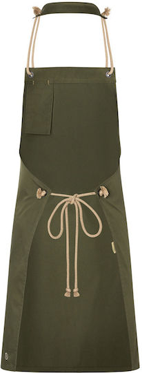 Karlowsky Ποδιά Kellner Ganzkörper Khaki