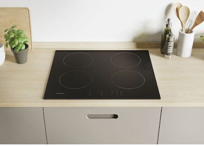 Candy Induction Hob Black Plită cu Inducție Autonomă 59x52εκ.