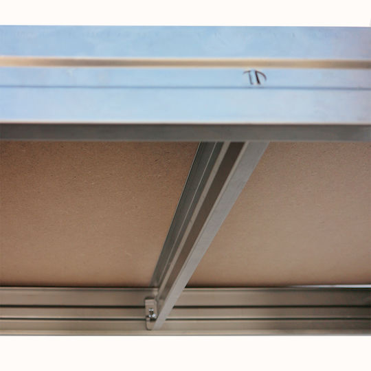 AR Shelving Ραφιέρα Dexion Γαλβανιζέ 120x45x180εκ. με 5 Ράφια Συνολικής Αντοχής 1500kg
