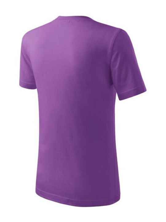 Kinder-T-Shirt Lila
