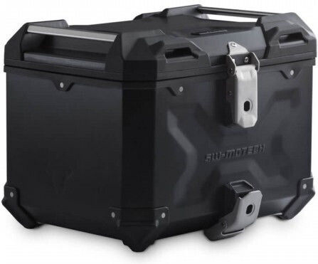 SW-Motech Trax Adv Μπαγκαζιέρα Μοτοσυκλέτας Αλουμινίου 38lt Μαύρη