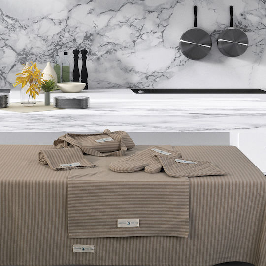 Greenwich Polo Club Tablecloth Cotton 2701 Beige 140x180cm