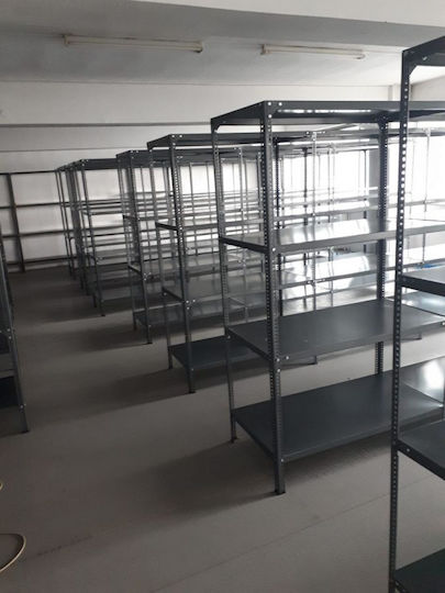Dexion Galvanized Shelf 122x46x200cm With 5 Shelves Total Load Capacity 500kg