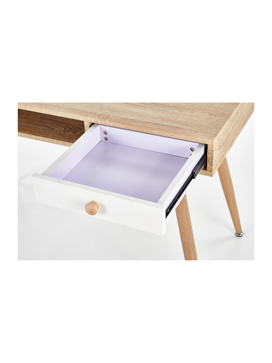 Kids Desk made of Melamine Beige 120x60x75cm