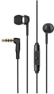 Sennheiser CX-80S In-ear Handsfree με Βύσμα 3.5mm Μαύρο