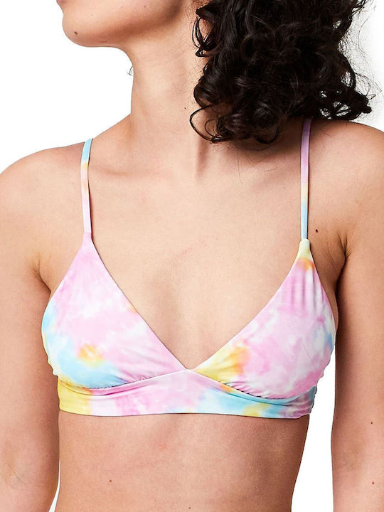 Miko Colordye Bikini Triunghi Roz