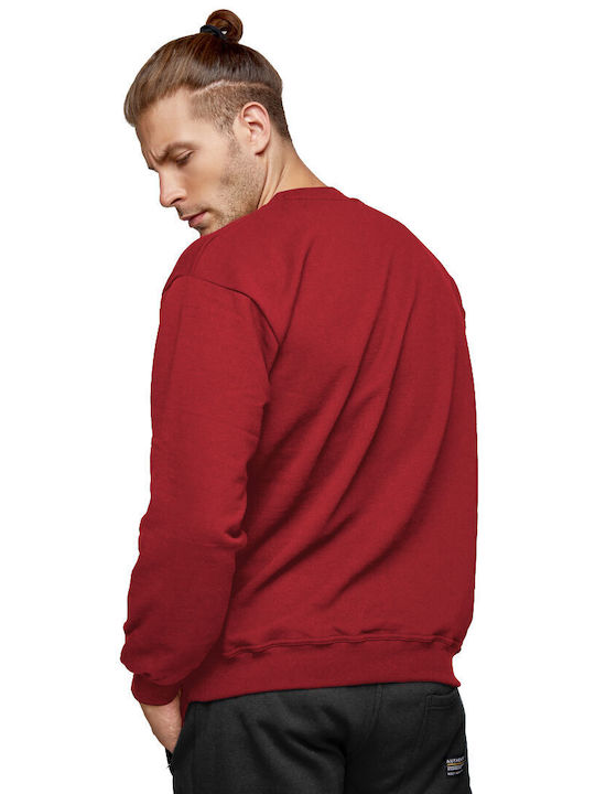 Bodymove Herren Sweatshirt Rot