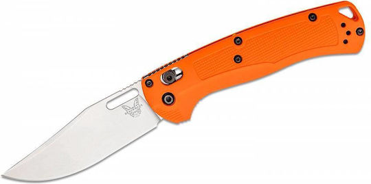 Benchmade Taggedout Σουγιάς Πορτοκαλί σε Θήκη