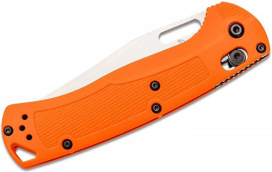 Benchmade Taggedout Σουγιάς Πορτοκαλί σε Θήκη