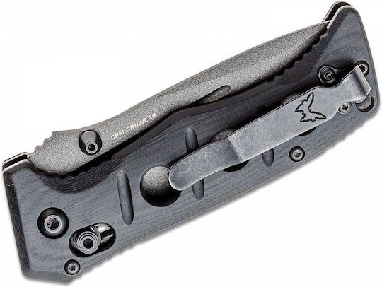 Benchmade Mini Adamas Σουγιάς Μαύρος σε Θήκη
