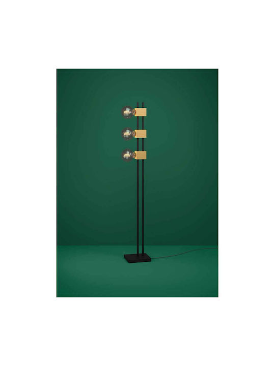 Eglo Levantara Floor Lamp H150.5cm. Black Eglo Levantara Floor Lamp H150.5cm. Black