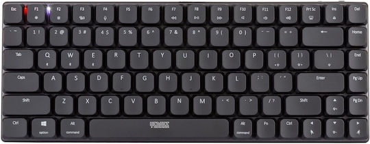 Yenkee YKB 3700US Rogue Ασύρματο Gaming Μηχανικό Πληκτρολόγιο με Gateron Brown διακόπτες και RGB φωτισμό (Αγγλικό US)