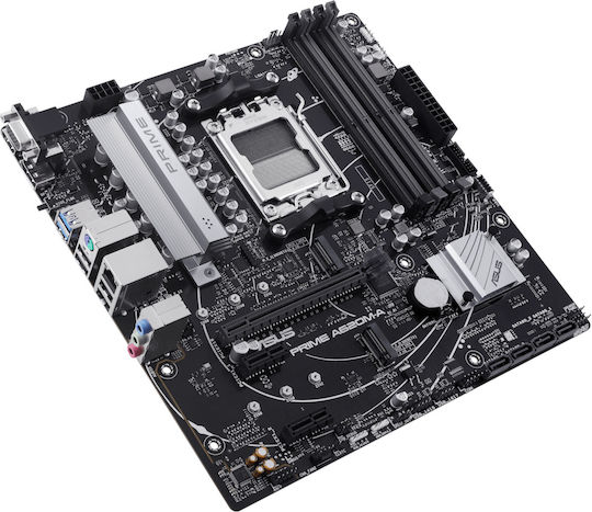 Asus Prime A620M-A-CSM Дънна платка Micro ATX с AMD AM5 Сокет
