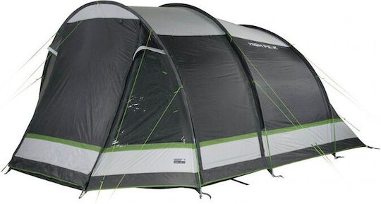 High Peak Meran 5 Χειμερινή Σκηνή Camping Τούνελ Χακί με Διπλό Πανί για 5 Άτομα 440x240x190εκ.