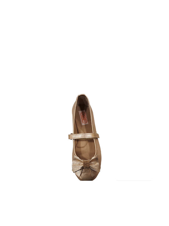 ABY Pantofi Aby044-BRONZE/NUDE