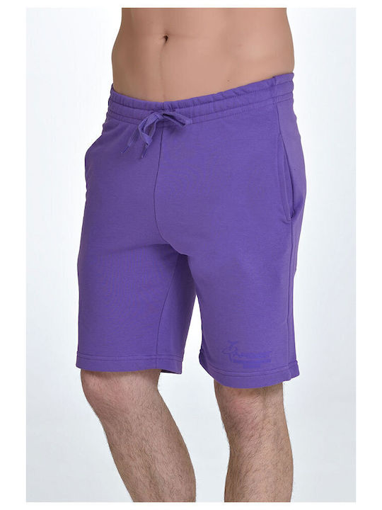 Bermudă Sportivă de Bărbați Violet