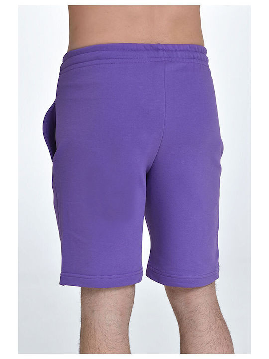 Bermudă Sportivă de Bărbați Violet