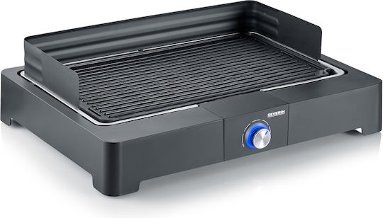 Severin Επιτραπέζια Ηλεκτρική Ψησταριά Σχάρας 2200W Ανοξείδωτη με Ρυθμιζόμενο Θερμοστάτη 44.5x26εκ.