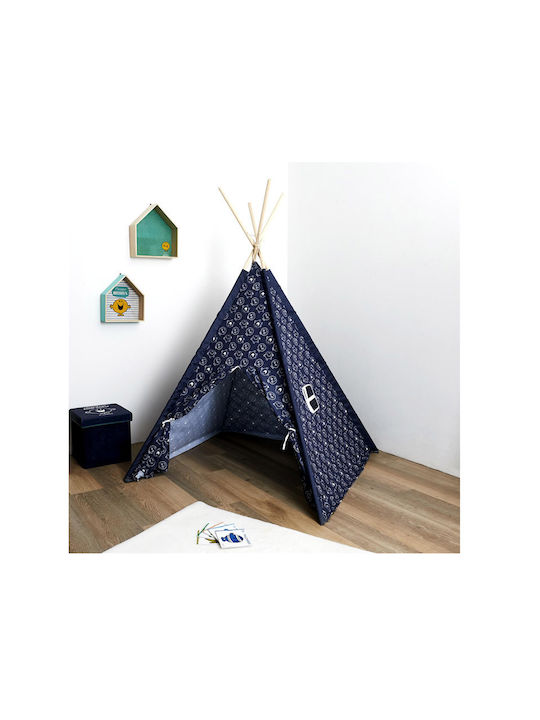 Kids Indian Teepee Play Tent MM3371 Blue