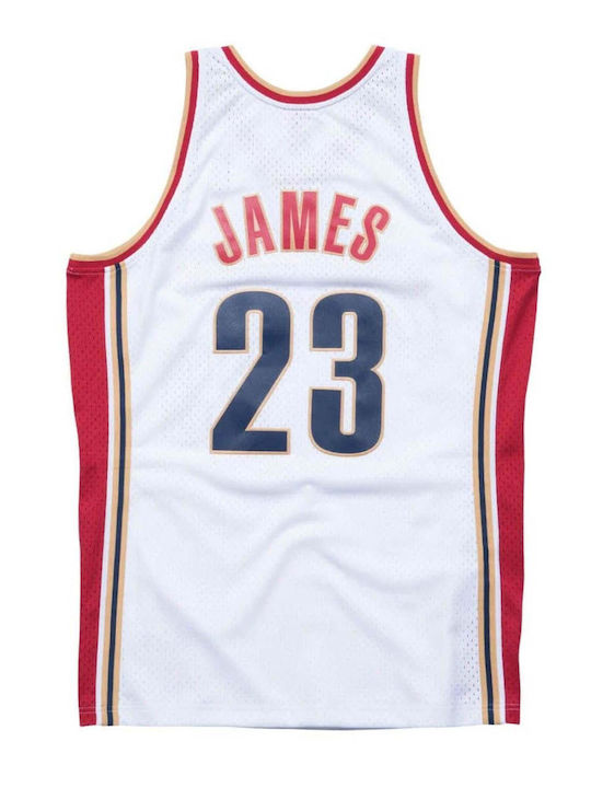 Mitchell & Ness Cleveland Cavaliers Jersey Aussehen Basketball Lebron James