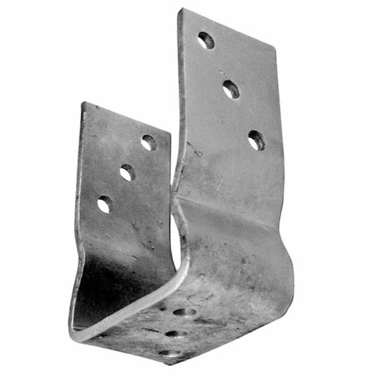 Showood Suporturi pentru Pergolă No 10 din Metal 20x10cm 1buc În formă de U cu gol