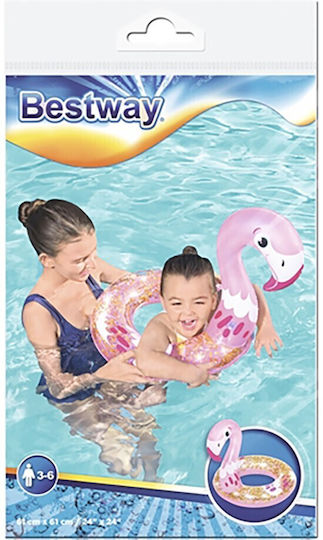 Bestway Kids' Swim Ring with Diameter 61cm. (Assortment Designs/Colours)
