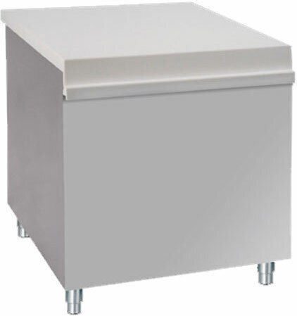 Bambas Frost CTF 150 Corian Frost Glass Ghișeu de Casierie 150x90x85cm Transparent