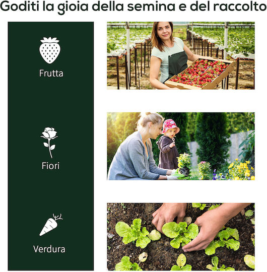 Outsunny 845-305V02 Acoperire Sera 2x1x0.8m