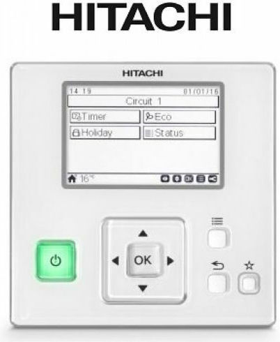Hitachi Αντλία Θερμότητας 8kW Μονοφασική 60°C Monoblock