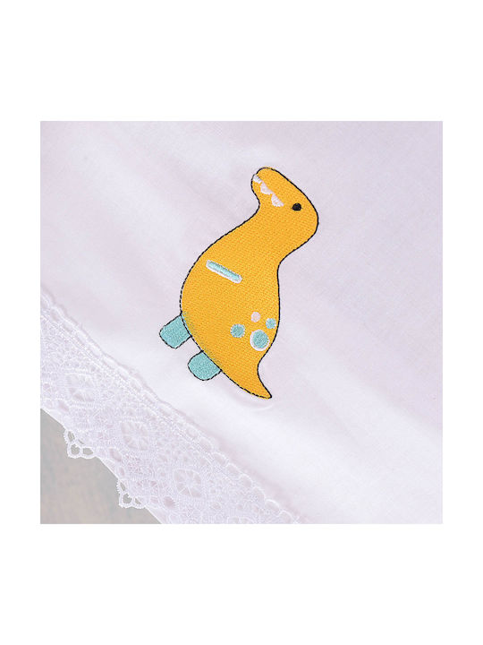 Rythmos Diego Baby Sheets Set Crib Cotton Yellow 100x160cm 3pcs