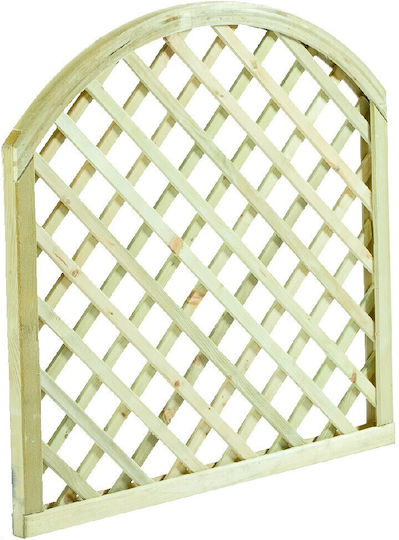Arch (6x6) Wood Trellis Beige 90x90cm
